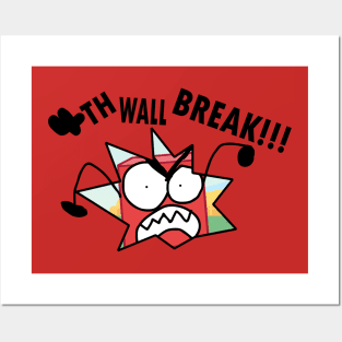 4th Wall Break Posters and Art